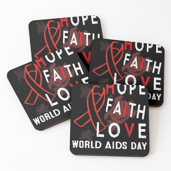 Item preview, faith hope love - hiv world aids day awareness designed and sold by EagmianPheolea.