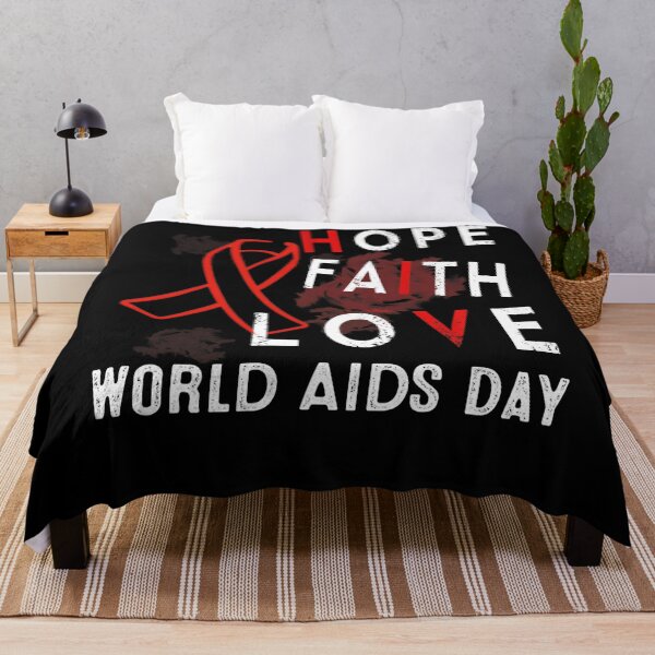 Item preview, faith hope love - hiv world aids day awareness designed and sold by EagmianPheolea.