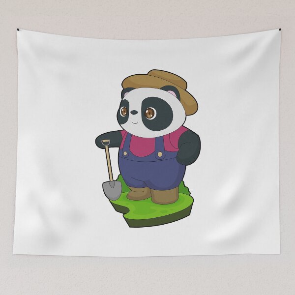 Item preview, Panda Farmer Shovel designed and sold by Snabdesign84.