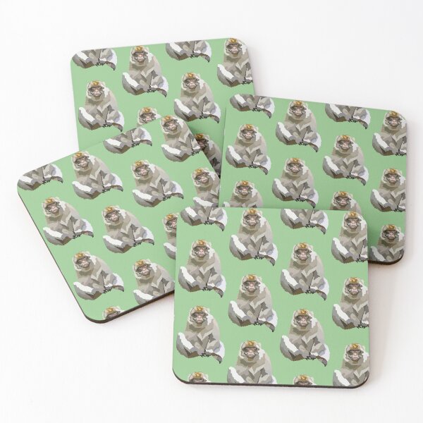 Item preview, B is for Barbary Macaque  designed and sold by PrettylittlepastelUk.