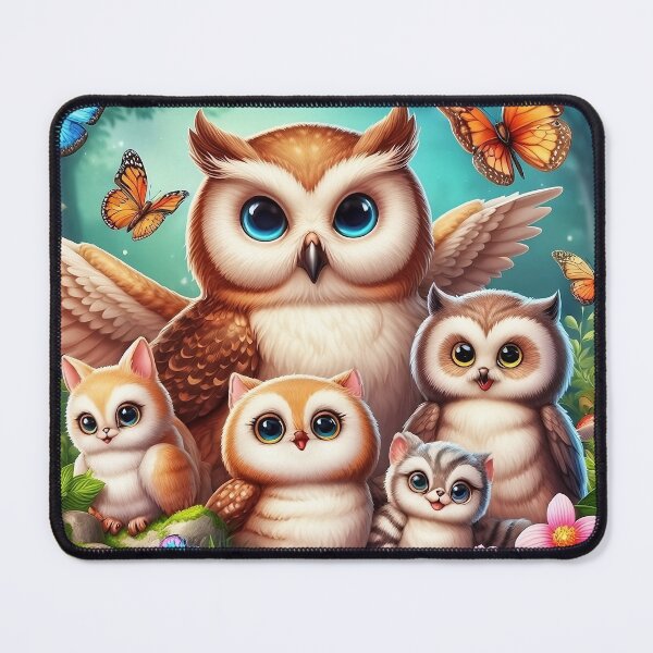 Item preview, Whispering Shadows Owls in Twilight's Embrace designed and sold by Daniel Dudgeon.