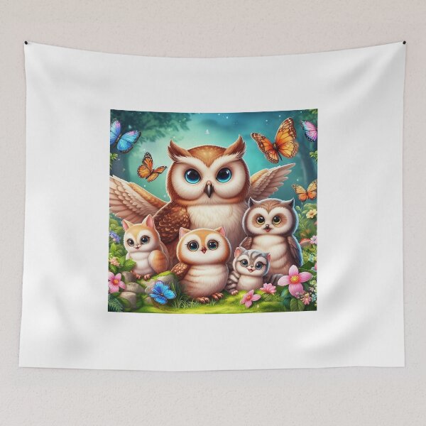 Item preview, Whispering Shadows Owls in Twilight's Embrace designed and sold by Daniel Dudgeon.