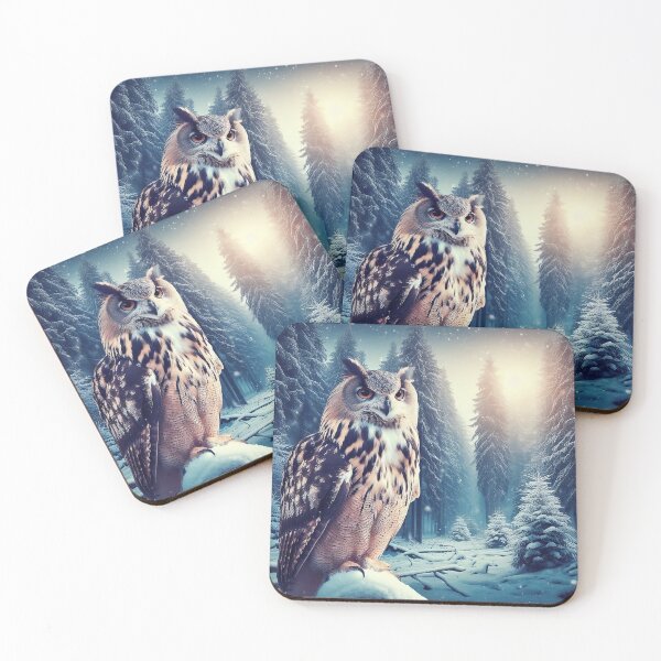 Item preview, Whispers of Wisdom Night's Enigmatic Owl designed and sold by Daniel Dudgeon.