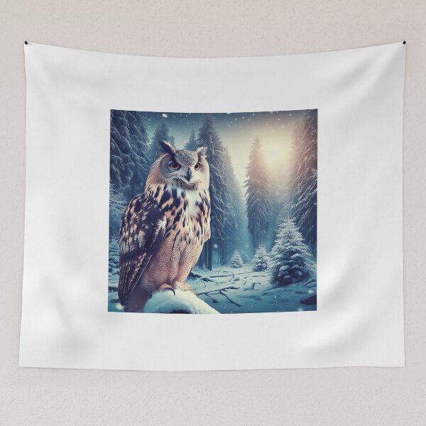 Item preview, Whispers of Wisdom Night's Enigmatic Owl designed and sold by Daniel Dudgeon.