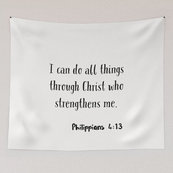 Item preview, I can do all things through Christ who strengthens me designed and sold by Lawro007.