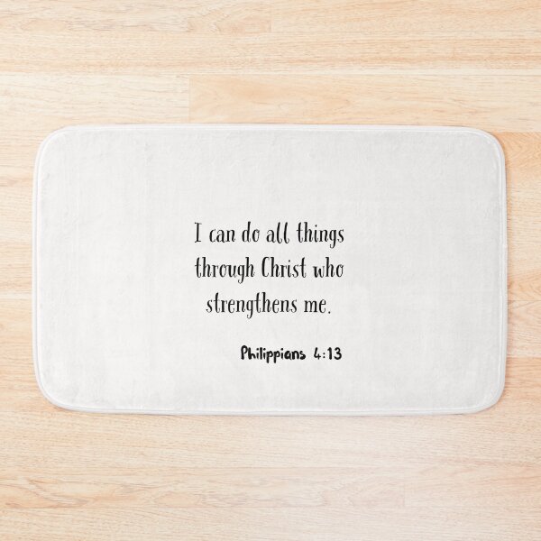 Item preview, I can do all things through Christ who strengthens me designed and sold by Lawro007.
