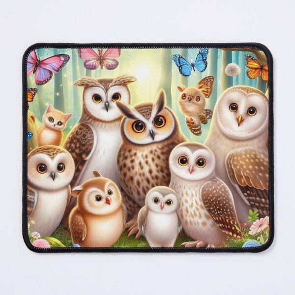 Item preview, Wisdom Unseen Owls in Celestial Silence designed and sold by Daniel Dudgeon.