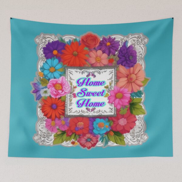 Item preview, Framed text,  home sweet home  designed and sold by Roxburylane.