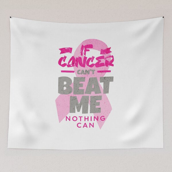 Item preview, Cancer Can't Beat Me designed and sold by Pixels2Patterns.