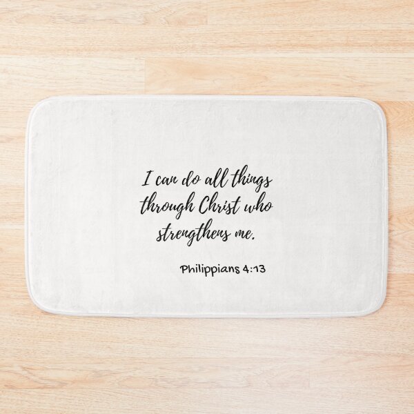 Item preview, I can do all things through Christ who strengthens me designed and sold by Lawro007.