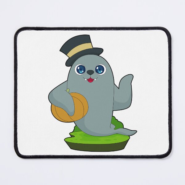 Item preview, Seal Halloween Pumpkin designed and sold by Snabdesign84.