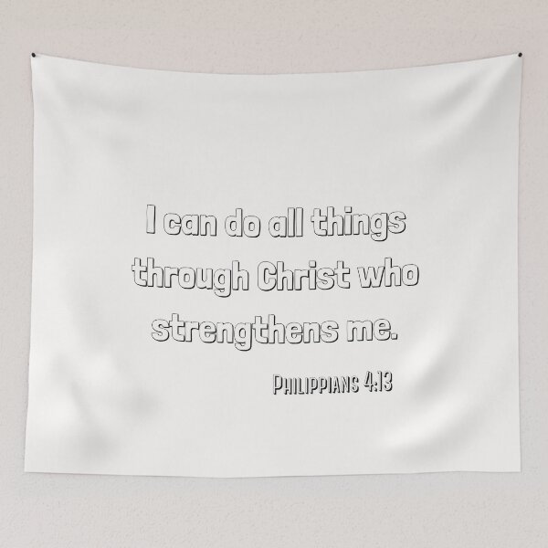 Item preview, I can do all things through Christ who strengthens me designed and sold by Lawro007.