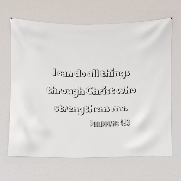 Item preview, I can do all things through Christ who strengthens me designed and sold by Lawro007.