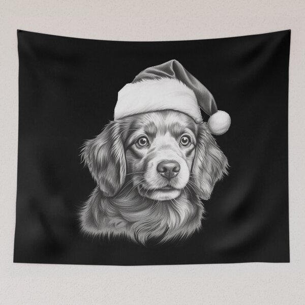 Item preview, Dog Muzzle Christmas Dog designed and sold by AnnaMDesign.