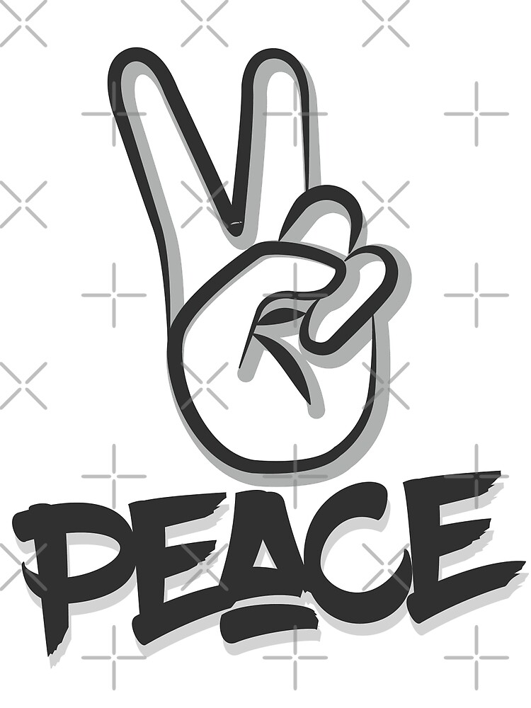 quot Peace Fingers Graffiti Mural quot Canvas Print for Sale by aditmawar Redbubble quot Peace Fingers Graffiti Mural quot Canvas Print for Sale by aditmawar Redbubble