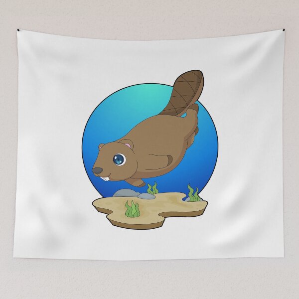Item preview, Beaver Diver Diving designed and sold by Snabdesign84.