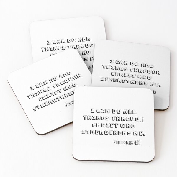 Item preview, I can do all things through Christ who strengthens me designed and sold by Lawro007.