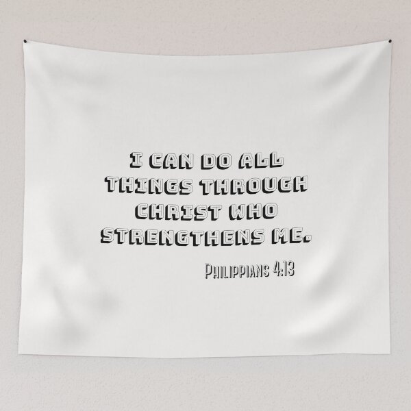 Item preview, I can do all things through Christ who strengthens me designed and sold by Lawro007.