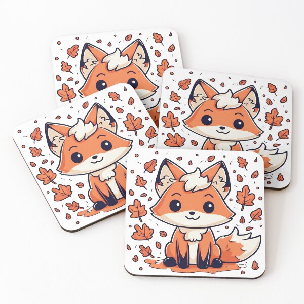 Item preview, Fall Fox designed and sold by GeekMindUK.
