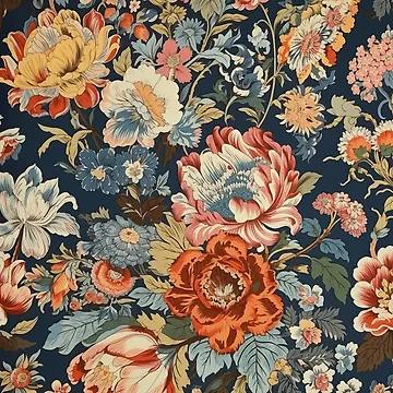 Artwork thumbnail, Chintz Pattern by Midnight Garden