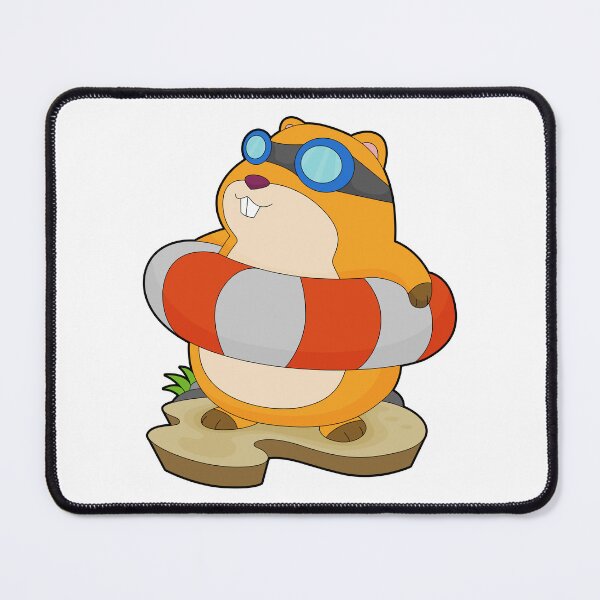 Item preview, Hamster Swimming Inflatable float Summer designed and sold by Snabdesign84.