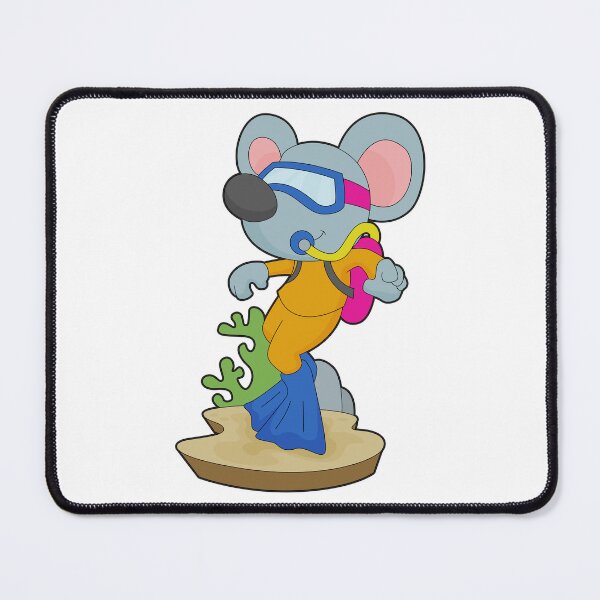 Item preview, Mouse Diver Oxygen bottle Diving designed and sold by Snabdesign84.