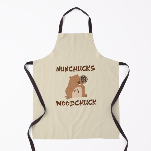 Item preview, Nunchucks Woodchuck designed and sold by WatershipBound.