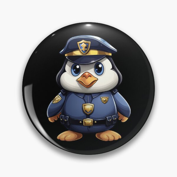 Item preview, Police Penguin designed and sold by Soulskier.