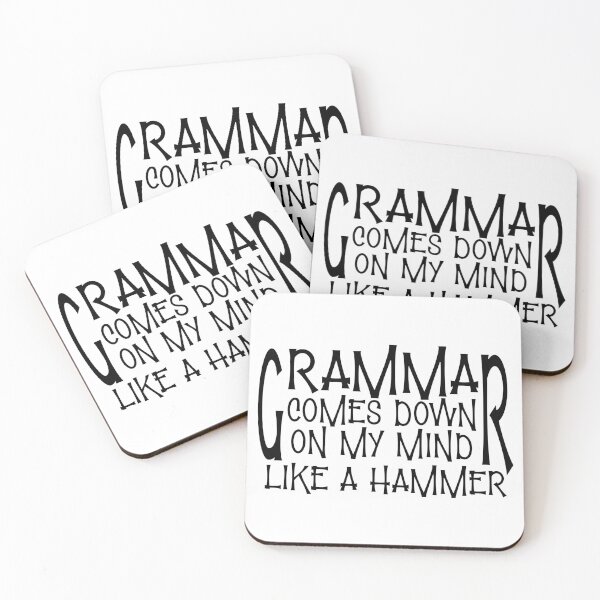 Item preview, grammar comes down on my mind like a hammer designed and sold by sednalafandy79.