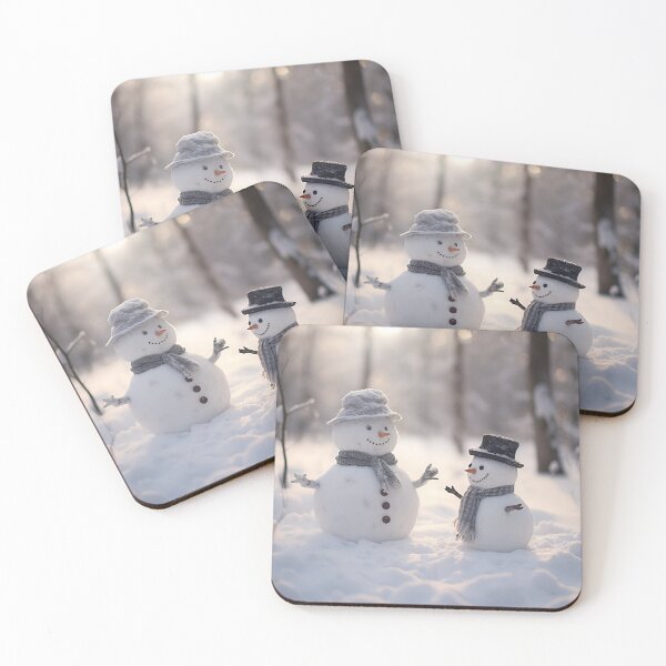 Item preview, Mini Snowmen on a Bright Day designed and sold by dcrc.