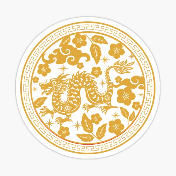 Item preview, Chinese new year ,2024 year of dragon designed and sold by erozzz.
