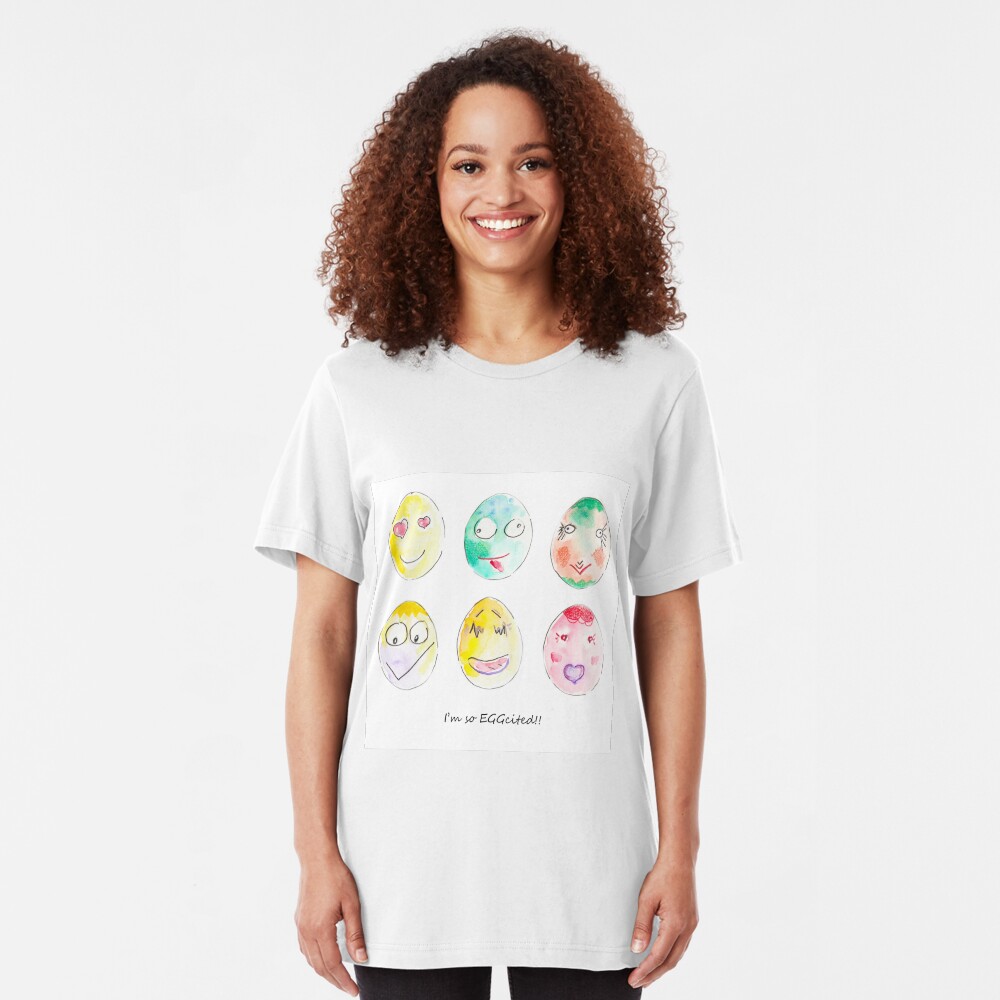 I'm so eggcited!! Slim Fit T-Shirt