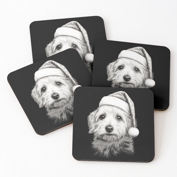 Item preview, Dog Muzzle Christmas Dog Sketch designed and sold by AnnaMDesign.