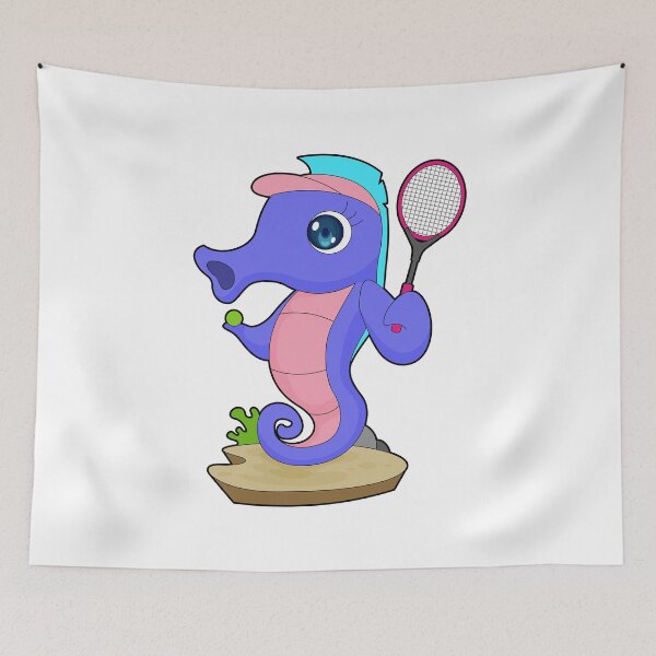 Item preview, Seahorse Tennis Tennis racket Sports designed and sold by Snabdesign84.