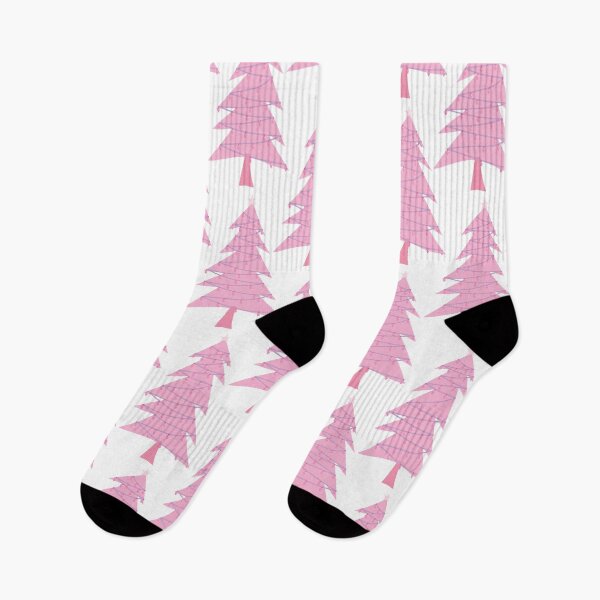 Item preview, Forest is LIT!-Bubble Gum Palette-Retro Look festooned Pine Forest designed and sold by Annette Chabidon Studio.