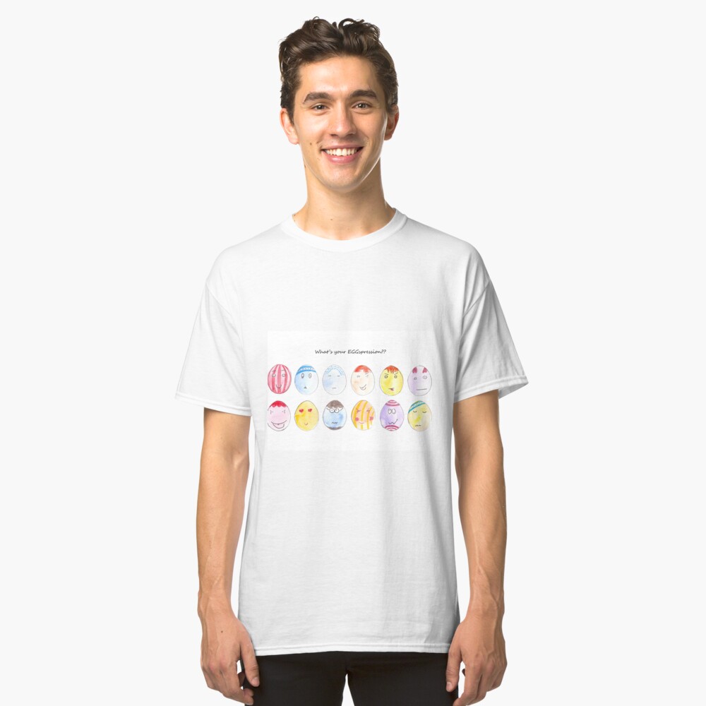 What's your EGGspression?? Classic T-Shirt