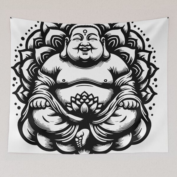 Item preview, Cosmic jade Buddha and mandala designed and sold by bharuarts.