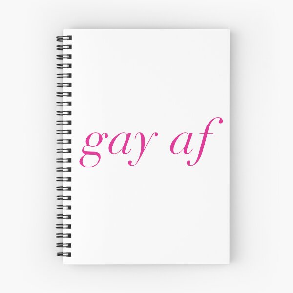 Item preview, Pink gay af Proud & Free Script Statement designed and sold by KikiValley.