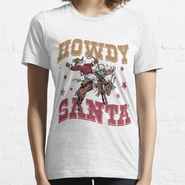Santa Cowboy Essential T-Shirt