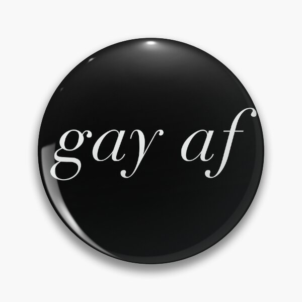 Item preview,  gay af Proud & Free Script Statement in white designed and sold by KikiValley.