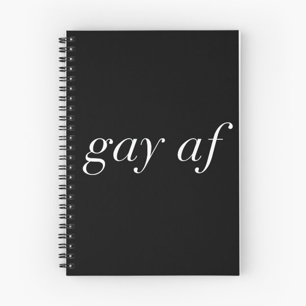 Item preview,  gay af Proud & Free Script Statement in white designed and sold by KikiValley.