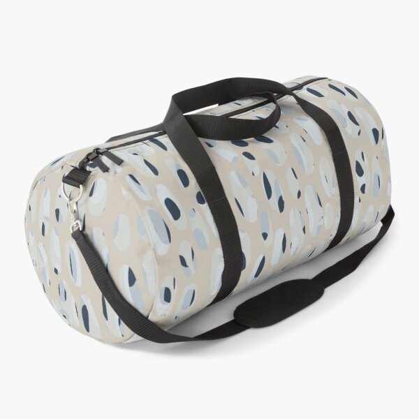 Item preview, Abstract Cool Neutral Fractured Granite With Mint Layered Ovals designed and sold by LilPrintsShop.