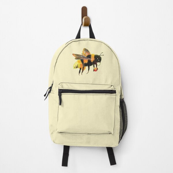 Item preview, Bumblebee Gathers Nectar & Pollen Illustration  designed and sold by Julia Doria.