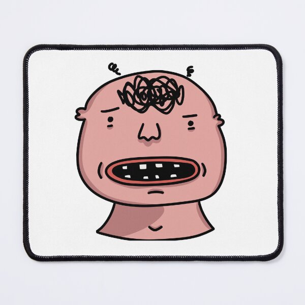 Item preview, Confused Guy Thinks designed and sold by AleDeAmici.