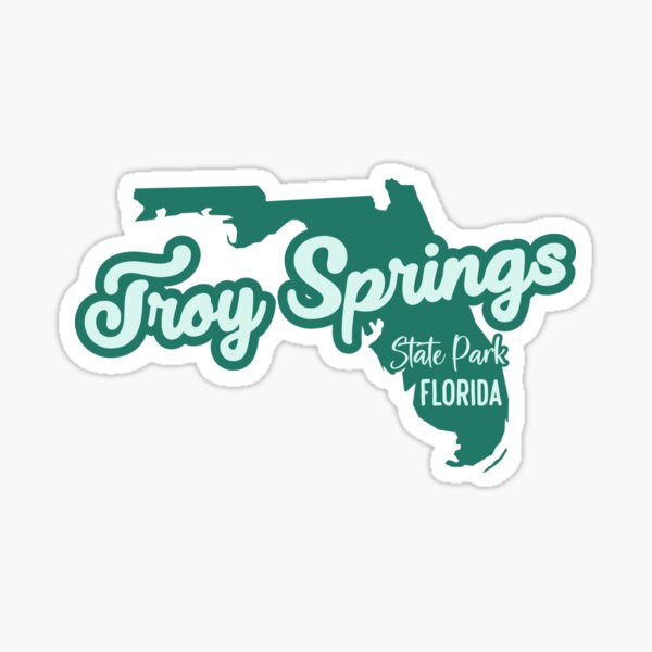Item preview, Troy Springs State Park Florida designed and sold by bivenart.