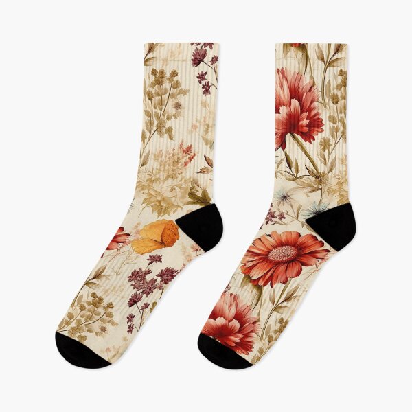 Item preview, Enchanted Blooms: Floral Elegance on Beige Canvas designed and sold by aiartbay.