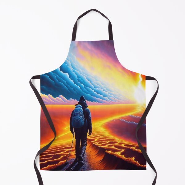 Item preview, Man walking on burning earth designed and sold by M-Y-A-R-T-.