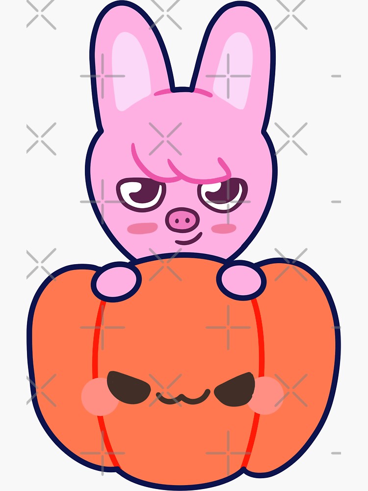 STRAY KIDS (SKZOO) Changbin's Character Dwaekki Pumpkin