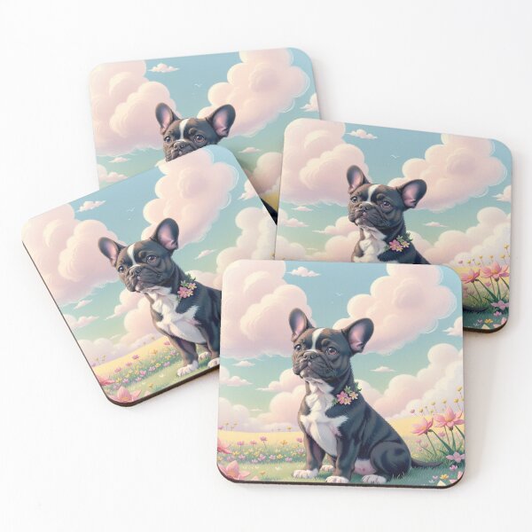 Item preview, Beautiful artwork of french bulldog in surreal enviroment designed and sold by Tio-Tecun.