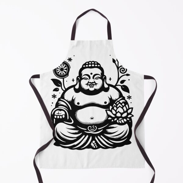 Item preview, Modern laughing buddha designed and sold by bharuarts.